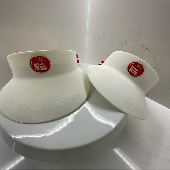Vintage Campbell’s M’m M’m Good plastic sun visors (lot of two) - Picture 2 of 7